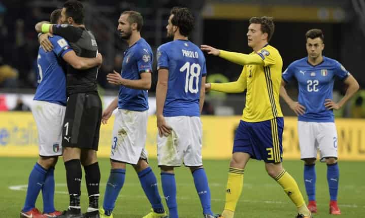 Italy fails to qualify for next World Cup, Buffon quits Italy fails to qualify for next World Cup, Buffon quits