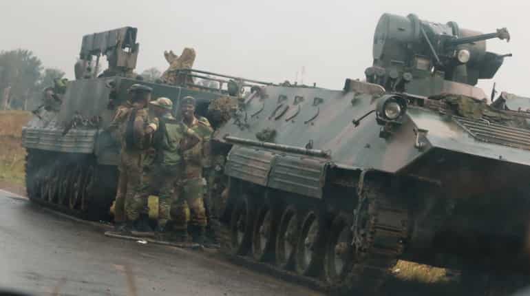 Targeting criminals, not a military takeover of government: Zimbabwe military Targeting criminals, not a military takeover of government: Zimbabwe military