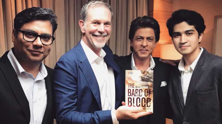 Shah Rukh Khan, Netflix announce original series based on 'Bard of Blood' Shah Rukh Khan, Netflix announce original series based on 'Bard of Blood'