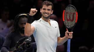 Tennis: Dimitrov snaps Sock jinx, rises to world number three