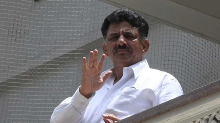 DK Shivakumar arrives in Bengaluru, says 'will fight for justice' DK Shivakumar arrives in Bengaluru, says 'will fight for justice'