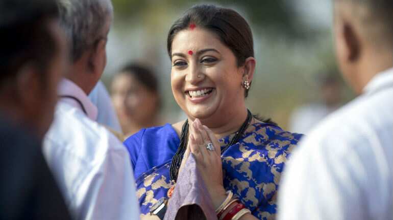 Committed to ensure women empowerment, children welfare: Smriti Irani