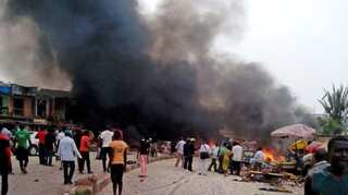 30 killed in triple suicide bombing in northeast Nigeria