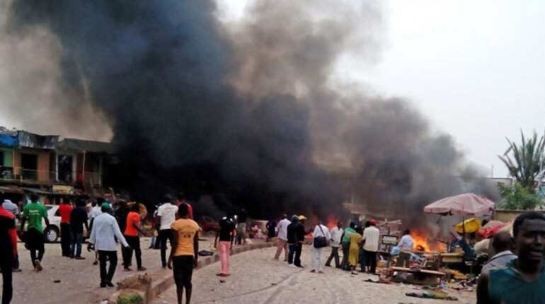 30 killed in triple suicide bombing in northeast Nigeria