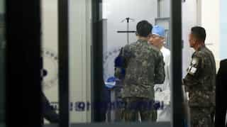 North Korean soldier who defected regains consciousness, asks to watch TV