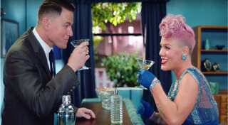 Watch: Pink releases music video of "Beautiful Trauma" featuring Channing Tatum