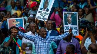 Zimbabwe's next leader prepares to take power