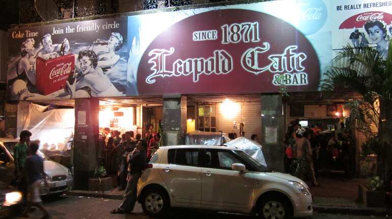 The Leopold Cafe attacked after the railway station