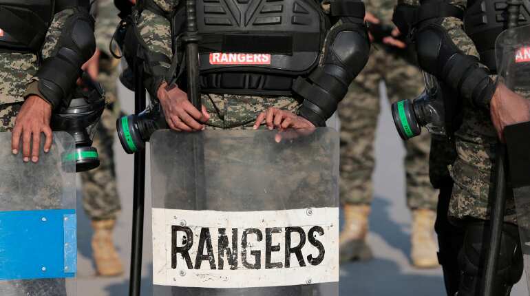 Pakistan rangers take control of sit-in area in Islamabad