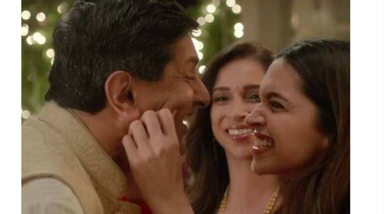 Deepika with her parents