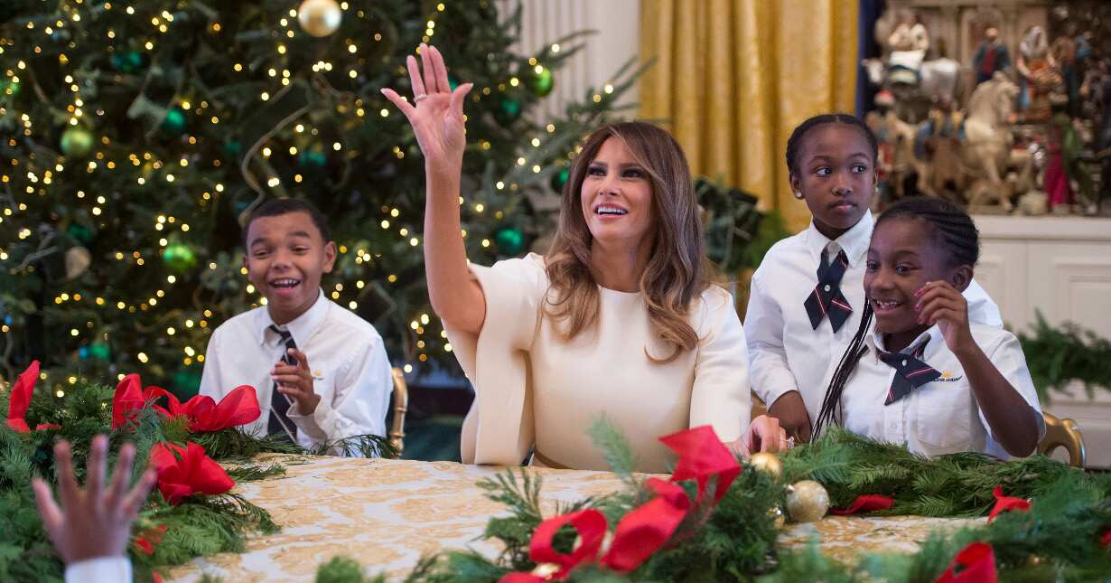 Melania Trump's Christmas party