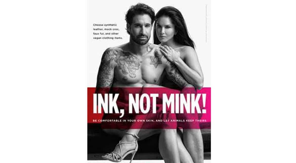 Watch: Sunny Leone, husband pose in the buff for PETA ad Watch: Sunny Leone, husband pose in the buff for PETA ad