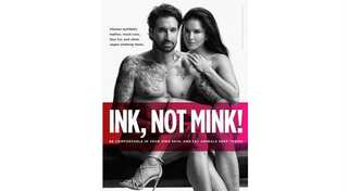 Watch: Sunny Leone, husband pose in the buff for PETA ad