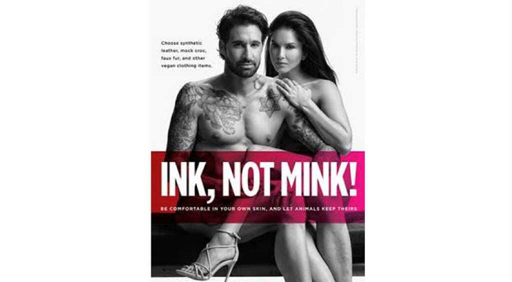 Watch: Sunny Leone, husband pose in the buff for PETA ad