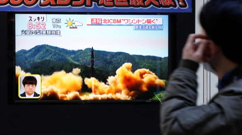 Morning news brief: North Korea fires ballistic missile, Moscow talks and more