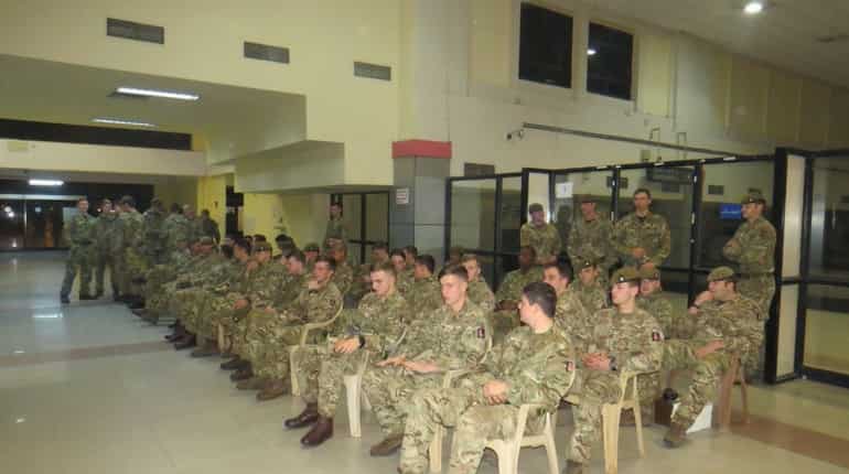 Warm welcome in India