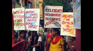 Blood and fury: Menstrual activism sweeps the world