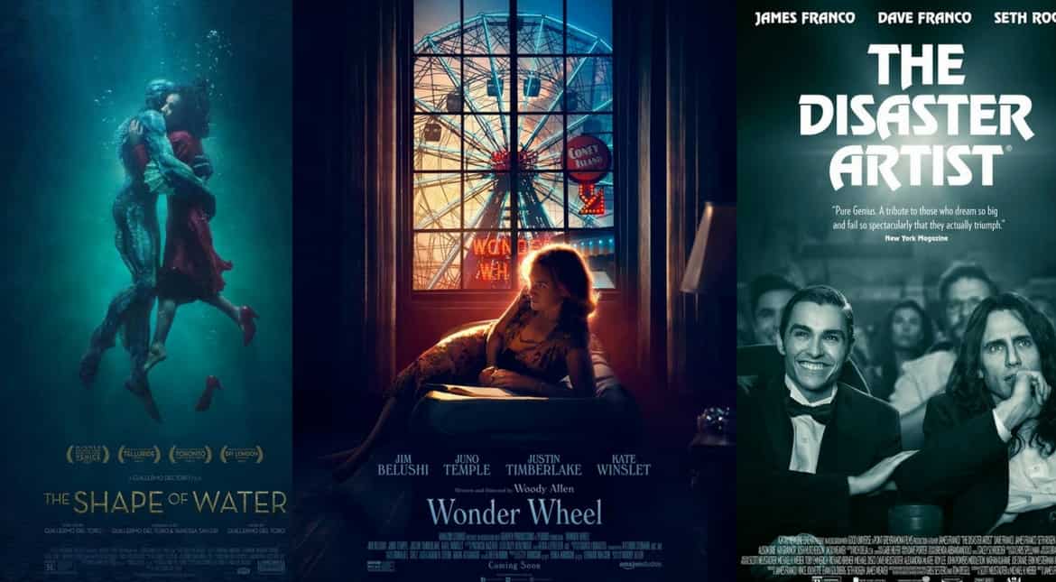 Box Office limited releases today: 'The Shape of Water', 'Disaster Artist' & more Box Office limited releases today: 'The Shape of Water', 'Disaster Artist' & more