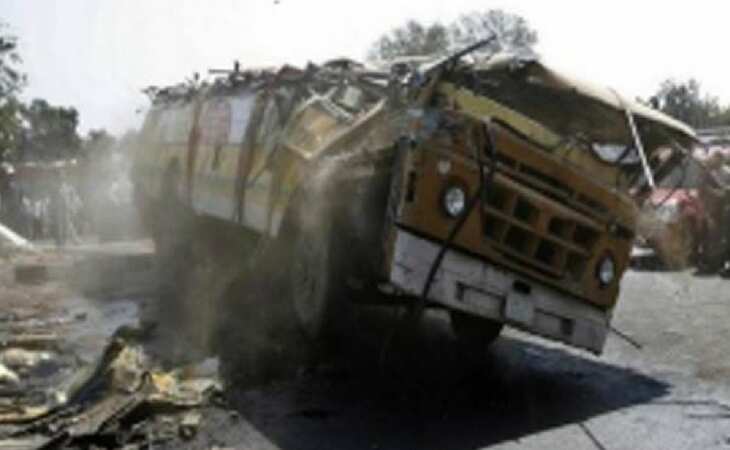 Seven killed in bus-truck collision on Dhaka highway