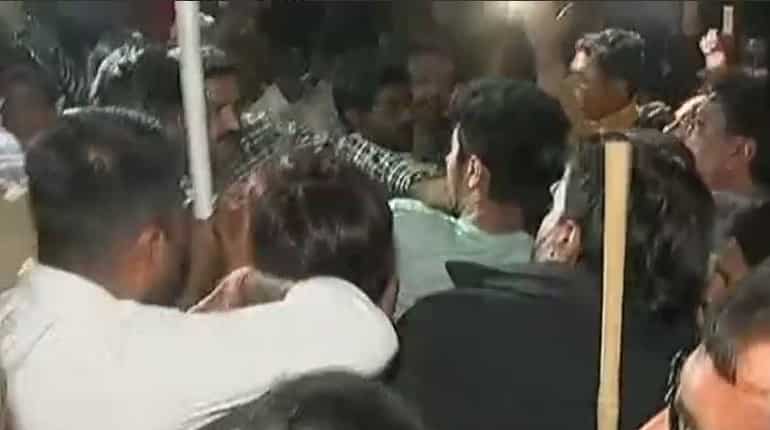 Gujarat: Congress workers detained after clash with BJP outside chief minister's residence