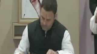 Rahul Gandhi files nomination for Congress president, Amarinder Singh says 'will make very good prime minister'