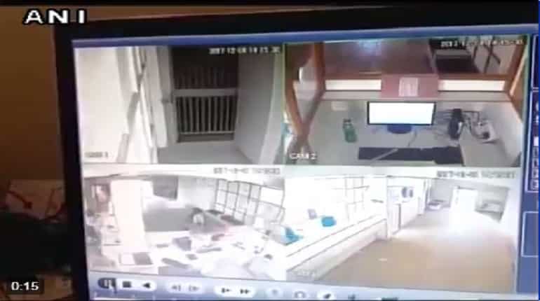 Watch: Bank staff, guards foil robbery attempt by terrorists in Jammu and Kashmir
