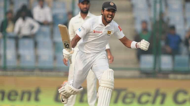 Mathews defies India