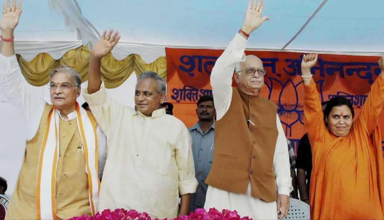 Advani, Joshi, Bharti and Singh