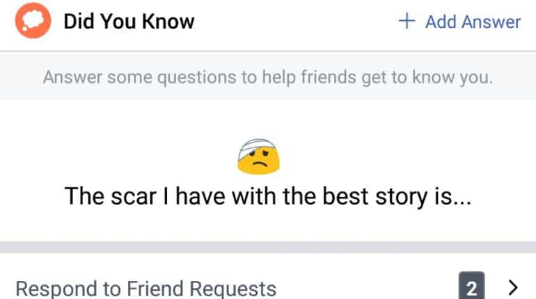 Facebook's 'Did You Know' feature aims to personalise advertising