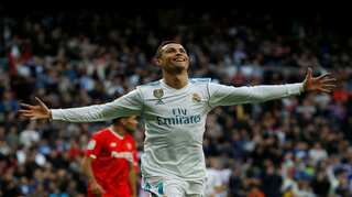 Football: Ronaldo at the double for Real, Valencia edge out Celta