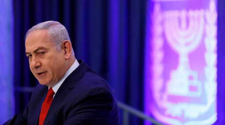 Netanyahu takes aim at graft probes ahead of Israel polls