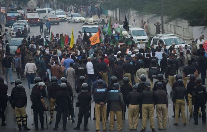 Hardline groups in Pakistan protest against Trump's Jerusalem plan Hardline groups in Pakistan protest against Trump's Jerusalem plan