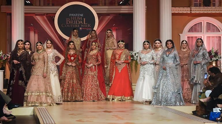 e Pantene Hum Bridal Couture Week in Lahore