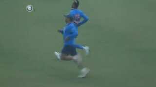 Watch: Dhoni beats Hardik Pandya in 100-metre dash, Twitter goes berserk