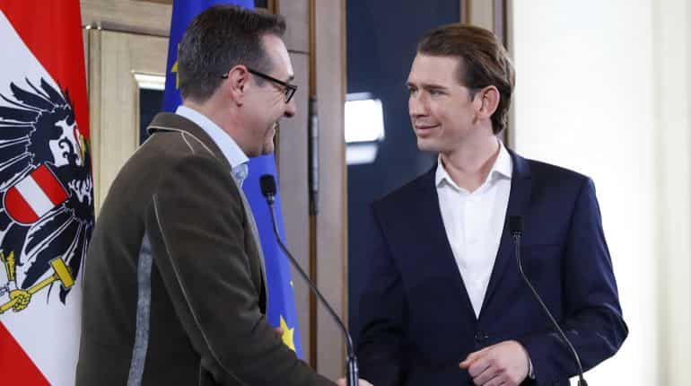 Austria's far-right Freedom party enters government Austria's far-right Freedom party enters government