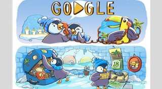 Less than a week left for Christmas, Google Doodle begins countdown