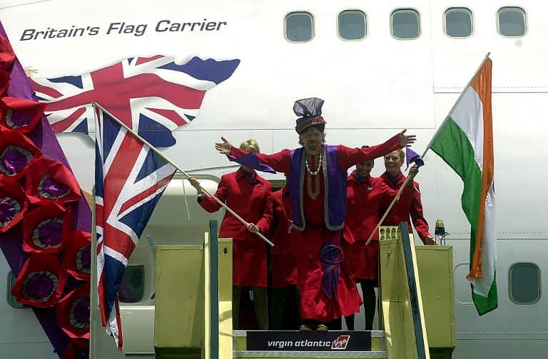 Virgin Atlantic Airways boss Richard Branson