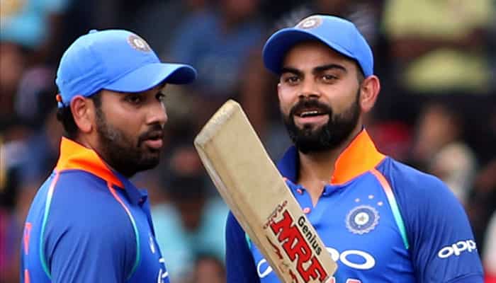 Rohit Sharma offers 'marriage tips' to Virat Kohli, captain asks for 'double-hundred' handbook Rohit Sharma offers 'marriage tips' to Virat Kohli, captain asks for 'double-hundred' handbook