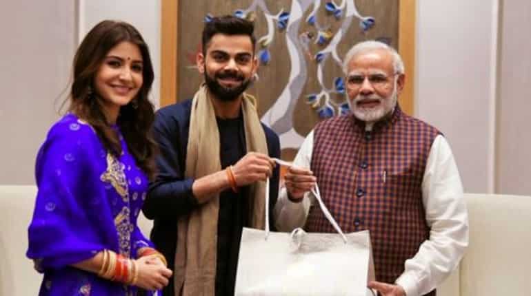 Watch: Virushka meet PM Modi, invite him to wedding reception