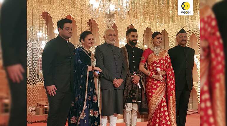 Reception for family