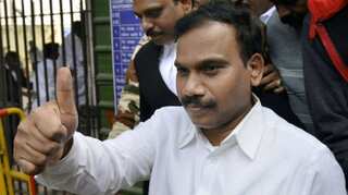 'I place the 2G verdict on your feet', A Raja says in emotional letter to Karunanidhi
