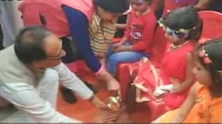 Madhya Pradesh chief minister grants gifts to villagers, district administration takes them back