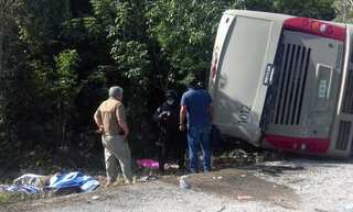 20 dead in Philippines bus crash on way to Christmas mass