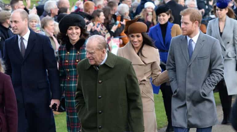 Meghan Markle joins Royal family for Christmas church service