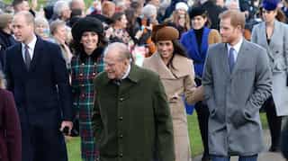 Meghan Markle joins Royal family for Christmas church service