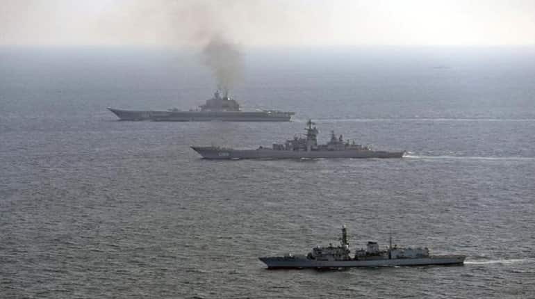 Russian warship passes near UK waters, British Navy escorts it out Russian warship passes near UK waters, British Navy escorts it out