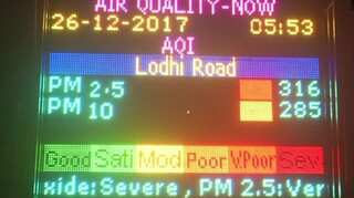 Fog hits train services in Delhi, air quality back to 'very poor' category