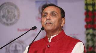 Rupani completes 1 year in office; gifts Rs 666-crore projects to Gujarat