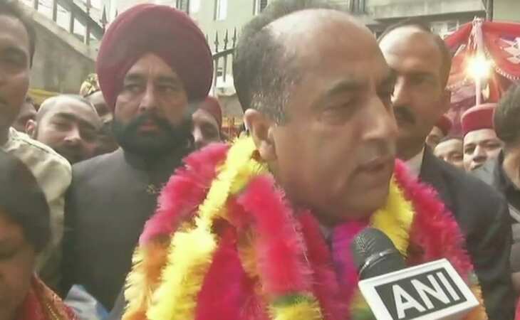 Would have been happier if my father were here, Himachal CM-elect Jairam Thakur says before swearing in