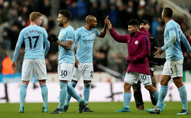 EPL: Man City march to 18th straight win EPL: Man City march to 18th straight win